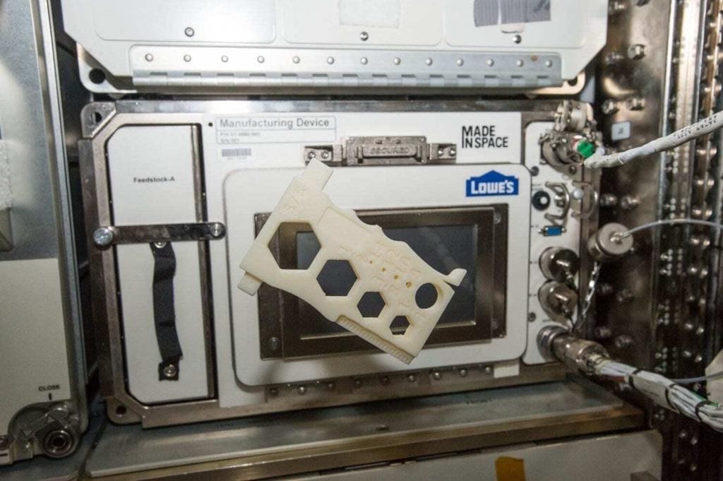 Impressoras 3D chegam ao Espaço - Made in Space