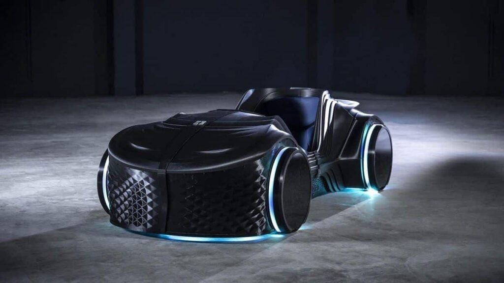 Carro elétrico impresso