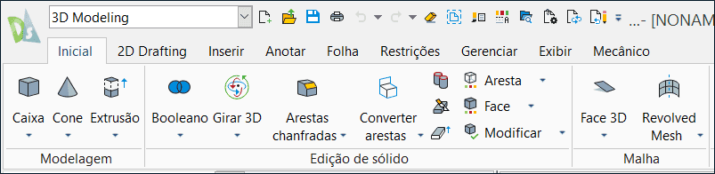Draftsight 3D - Dica de como modelar um sólido no Draftsight