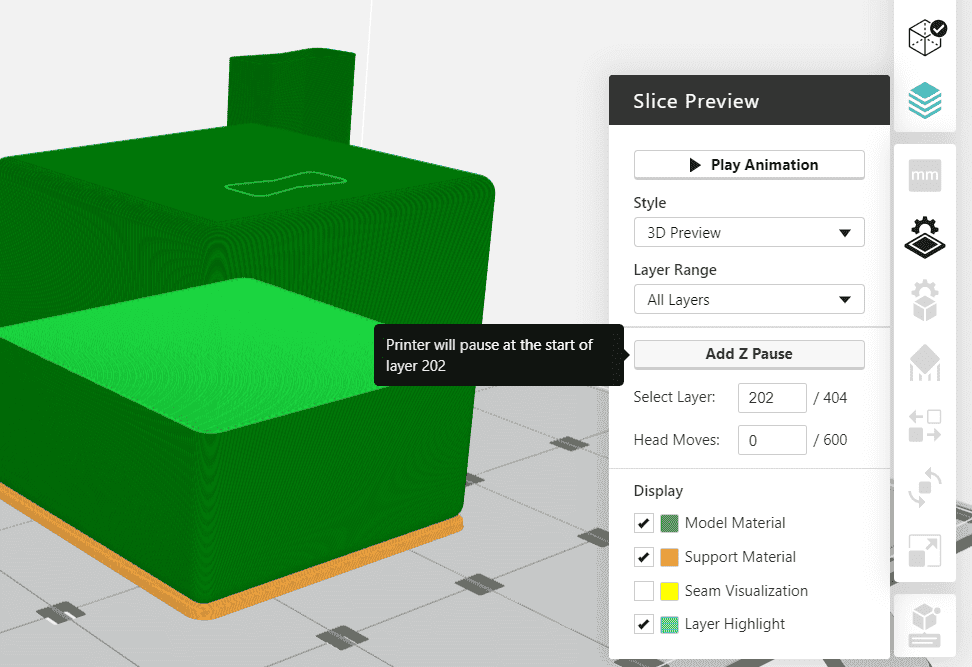 GrabCAD Print Pausa Manual 6 LWT Sistemas
