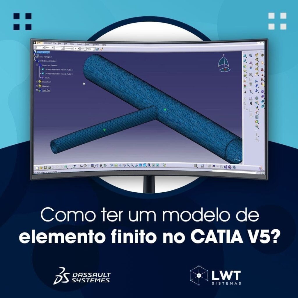 elemento finito no CATIA V5