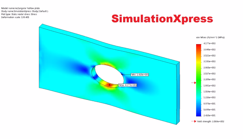 solidworks simulation xpress