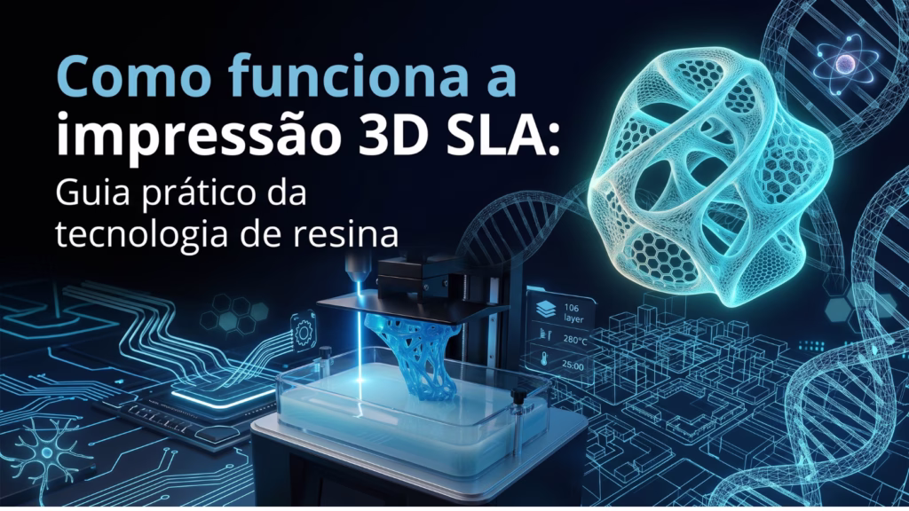 Como funciona a impressão sla