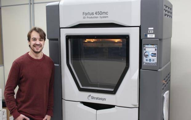 Impressão 3D de Nylon com fibra de carbono é realizada pela primeira vez pela GE Aviation